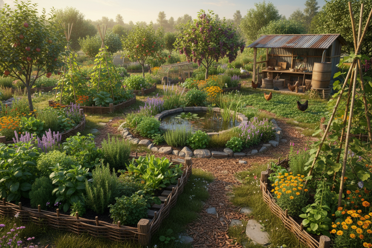 La permaculture pour un jardin autonome et durable