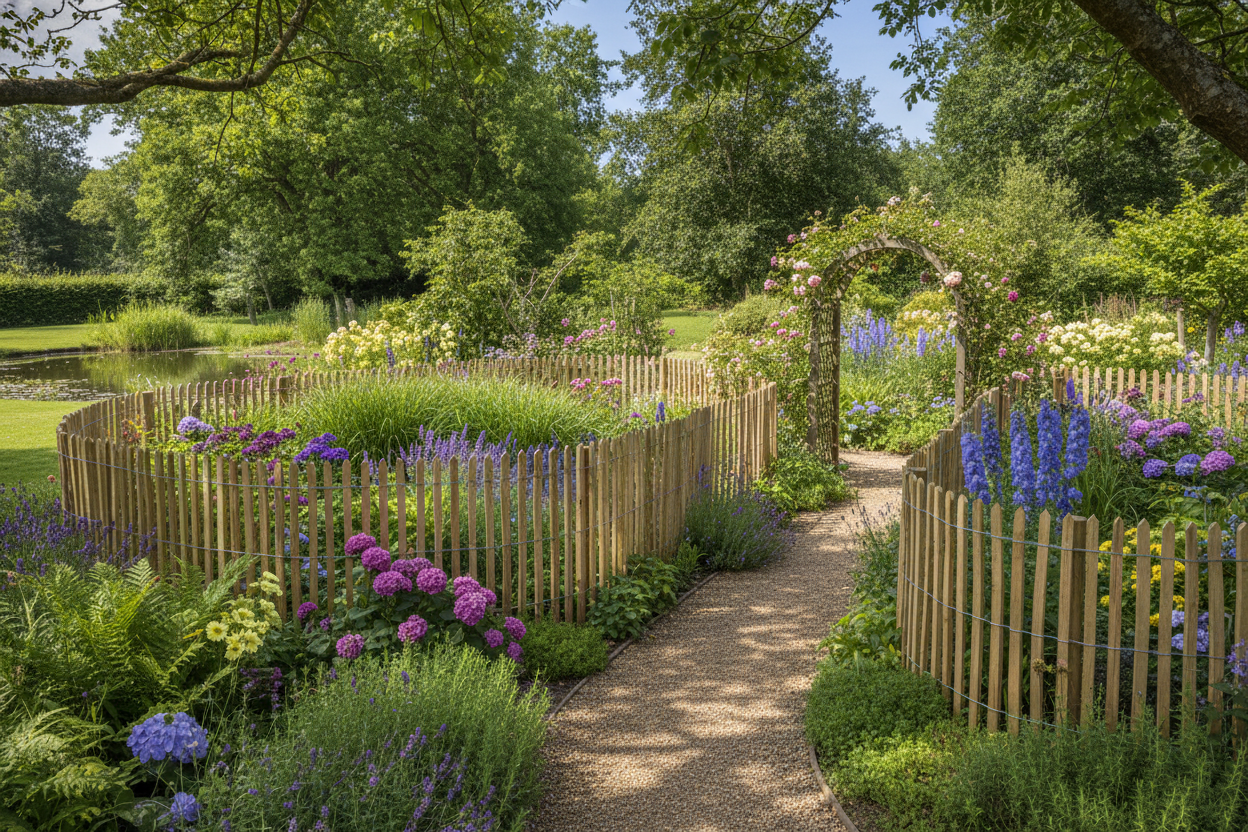 Réussir l&rsquo;aménagement de votre jardin avec une ganivelle