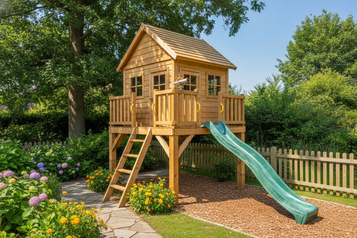 Cabane extérieure enfant : guide pour bien choisir