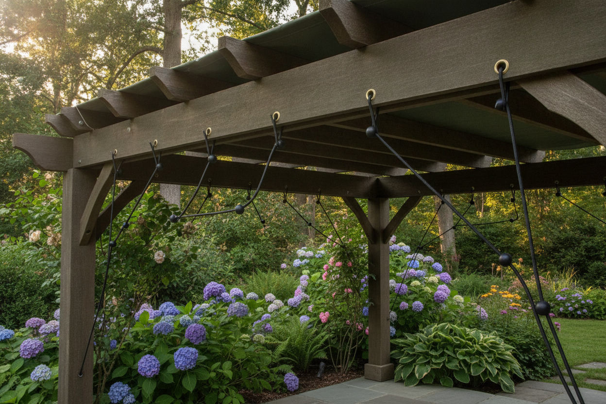 Fixation bâche pergola : guide complet et accessoires