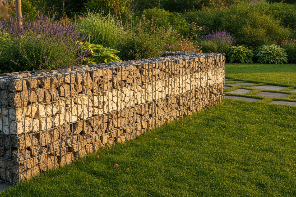 Prix des gabions au m² : guide complet pour budgéter votre projet en 2026