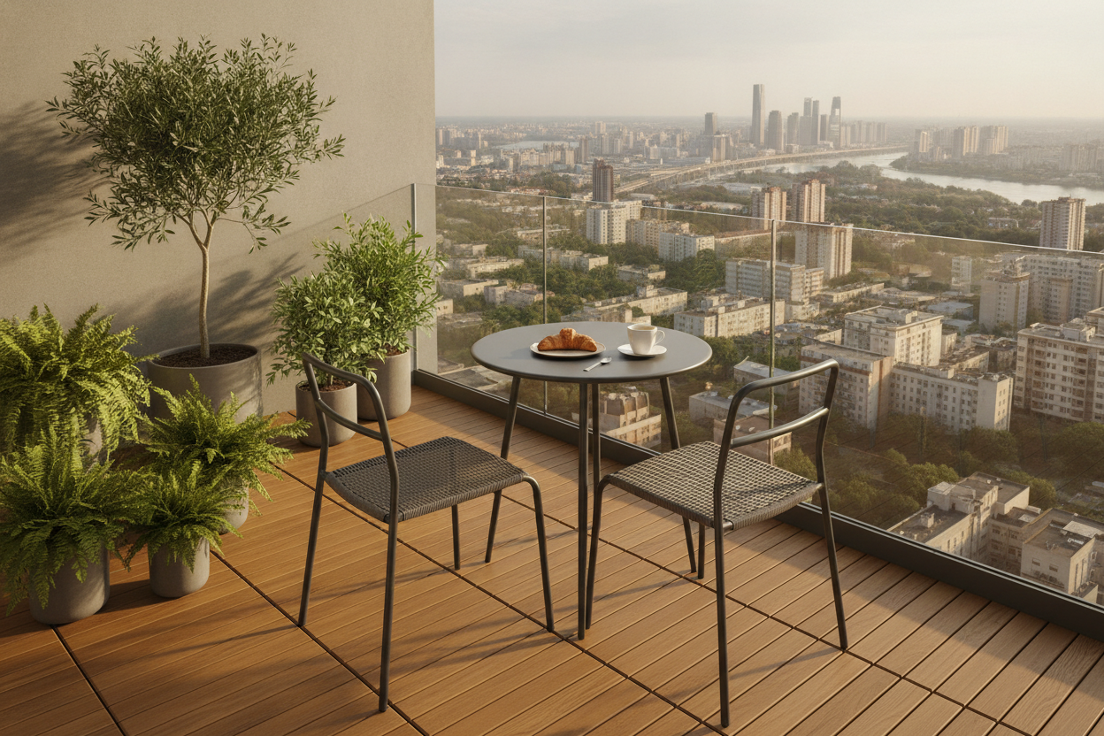 Terrasse en bois pour balcon : le guide complet pour bien choisir et poser