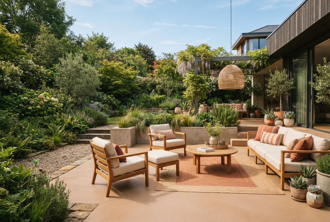 Béton coloré pour terrasse : quelle technique choisir selon votre projet ?