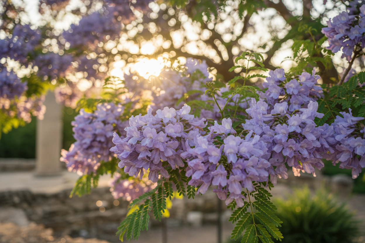 Jacaranda mimosaefolia : cultiver le flamboyant bleu en France