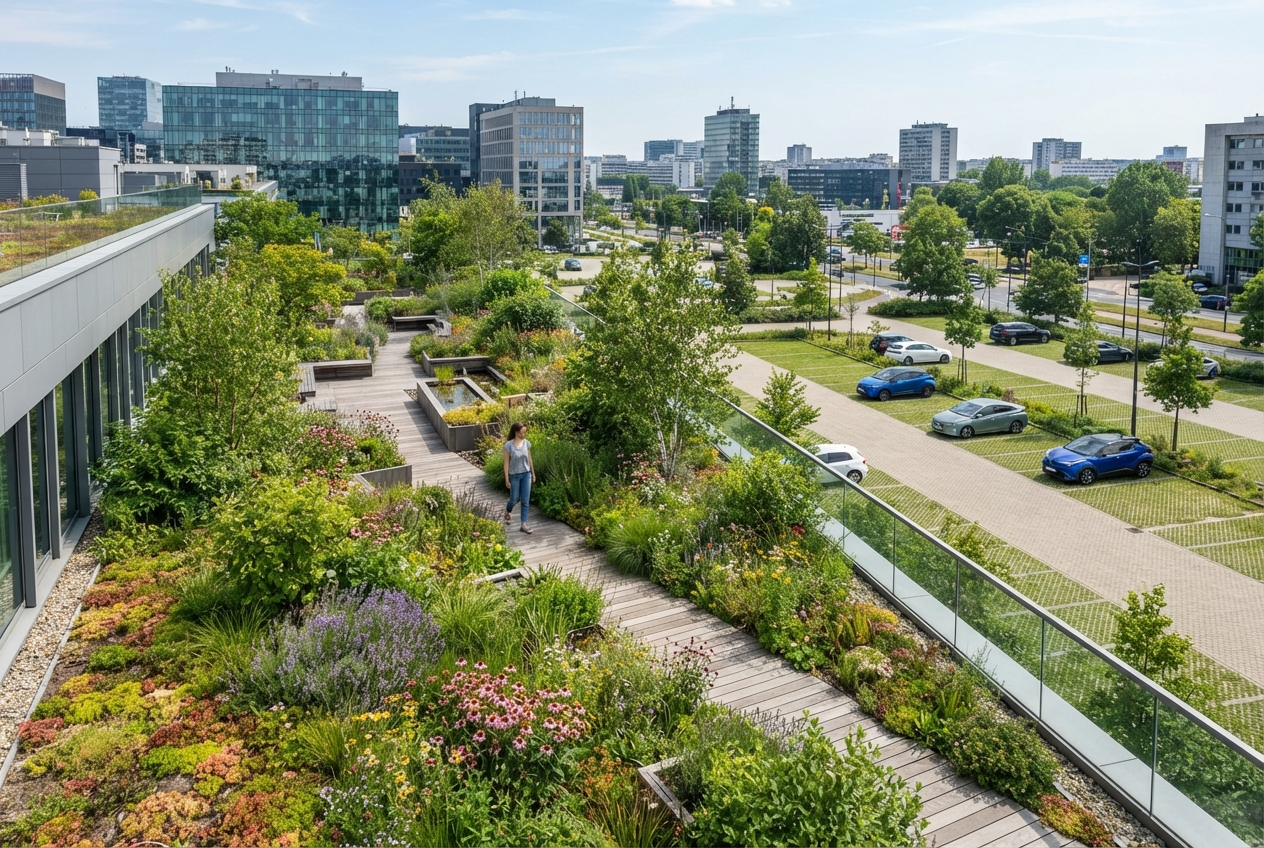 ECOVEGETAL : 25 ans d’expertise en végétalisation des toitures, parkings et sols
