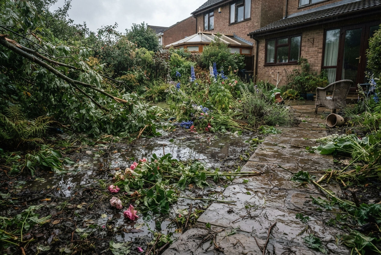 Jardin après un orage : quoi faire dans les 48h pour limiter les dégâts