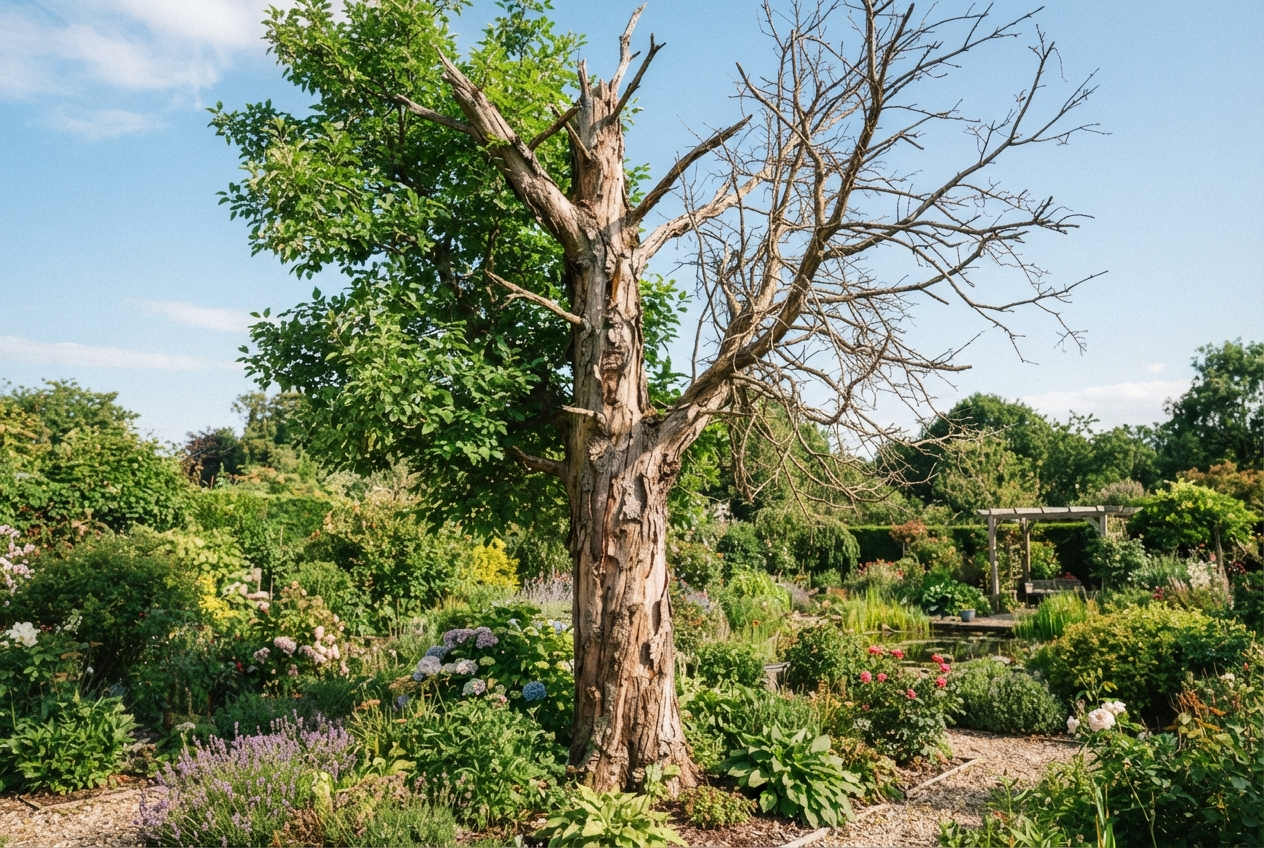 Mort d’un arbre : comment la reconnaître, l’expliquer et quoi faire