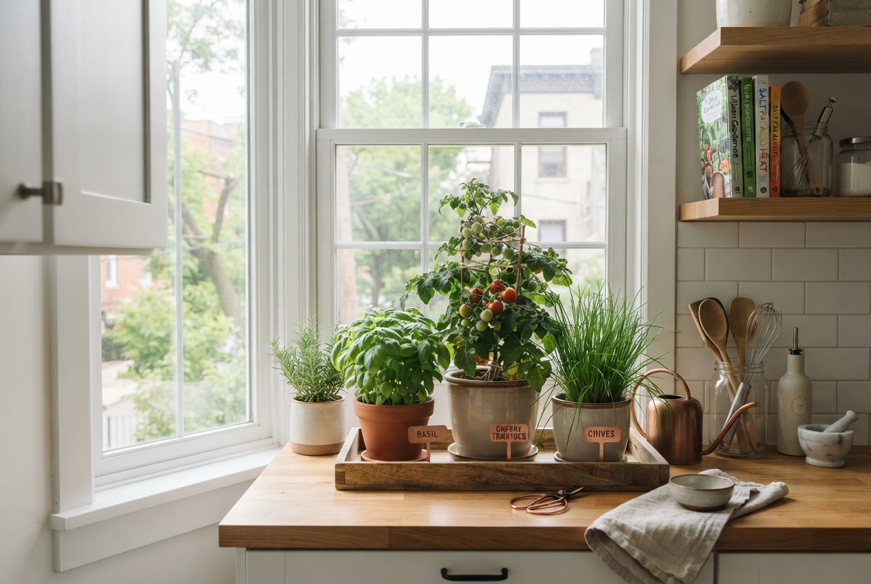 Potager d’intérieur : quelles plantes choisir et comment se lancer