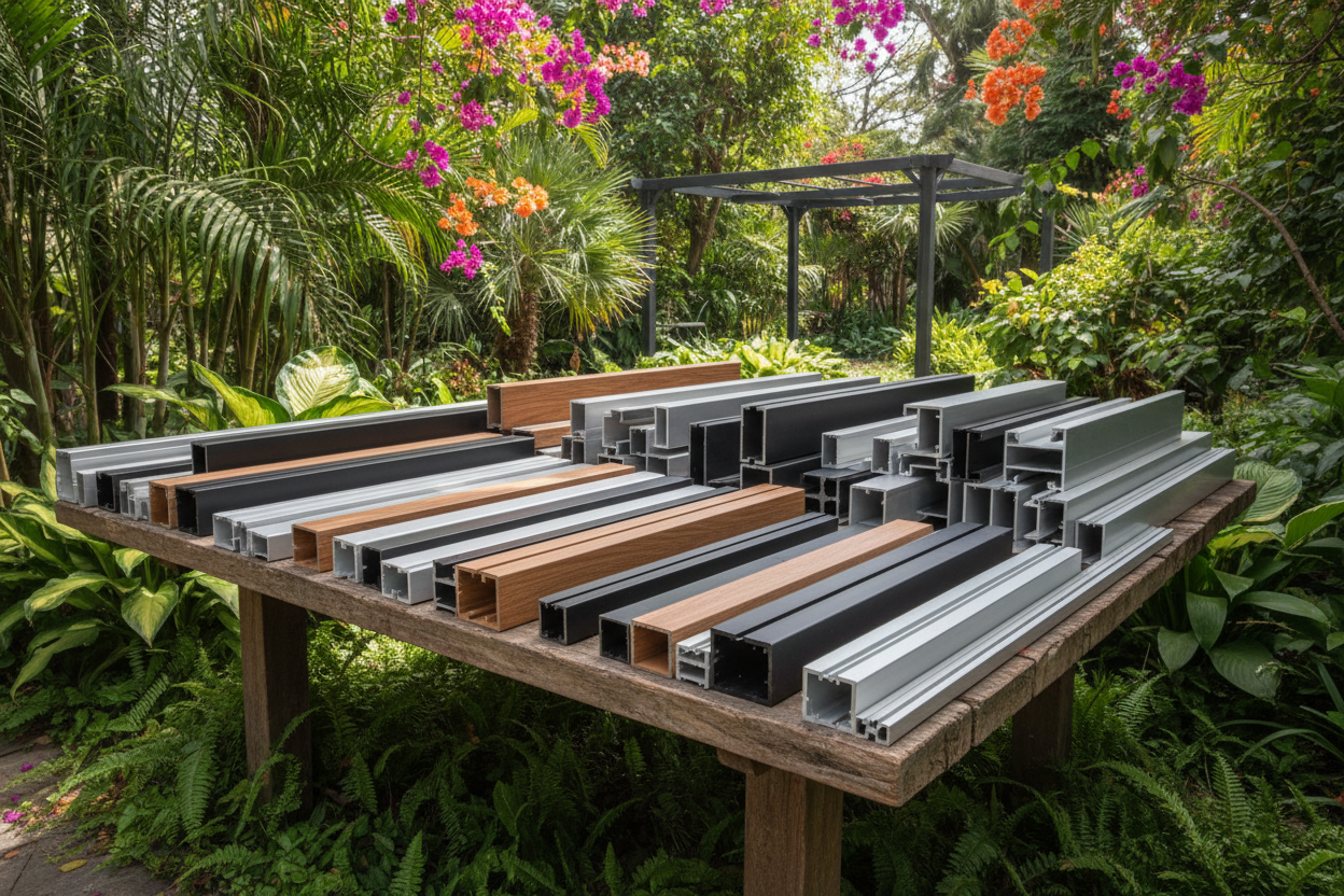 Profilés alu pour pergola : comment choisir selon votre projet