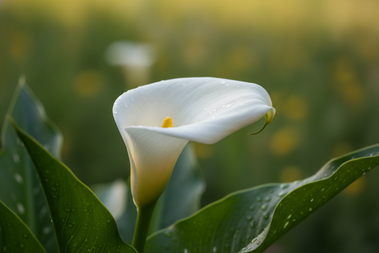 Le calla : tout ce que la plante cache derrière sa beauté