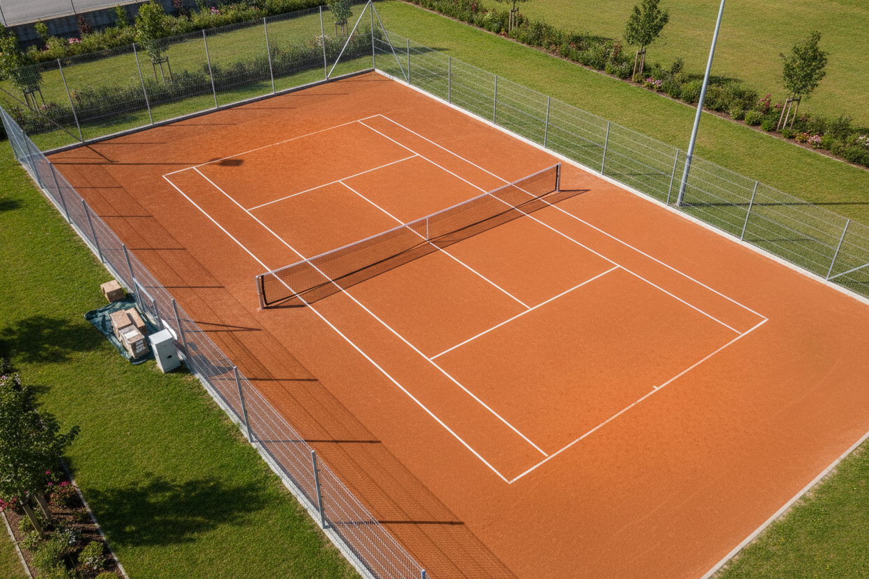 Construire un court de tennis à Angers : coûts, délais et démarches en 2026