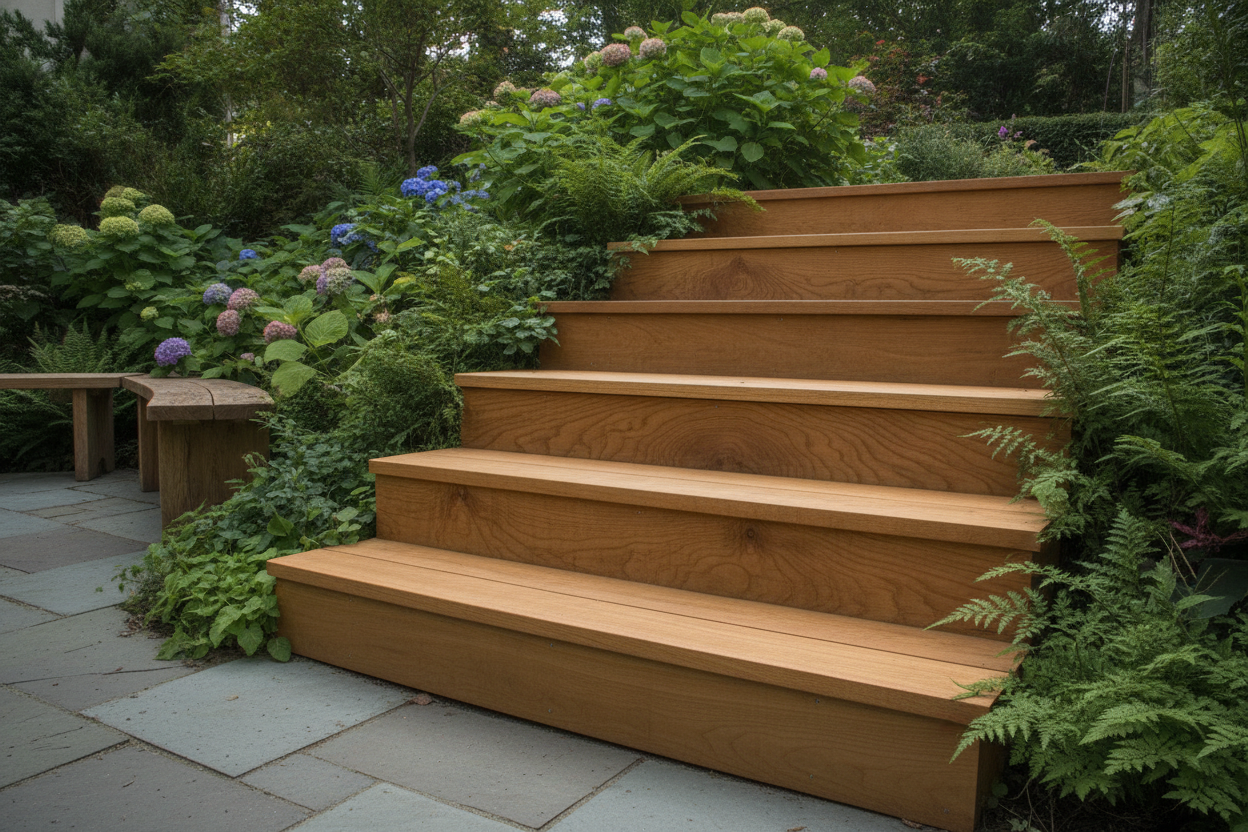 Escalier en bois pour extérieur : choisir, installer et entretenir sans se tromper