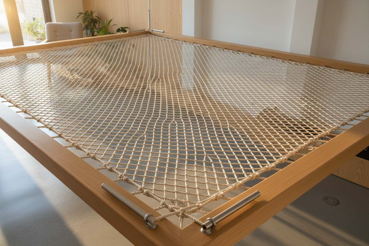 Filet tendu maison : installer une mezzanine suspendue soi-même