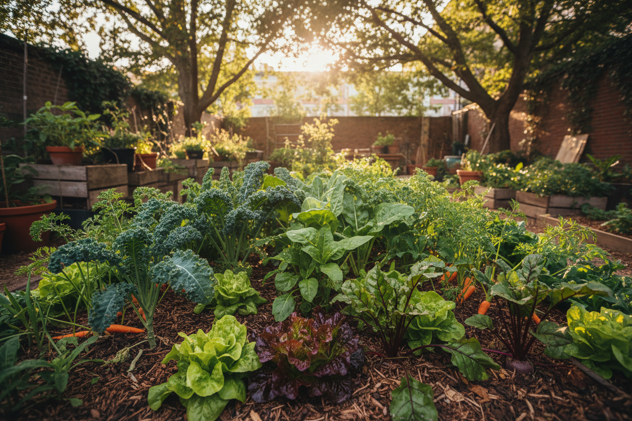 Potager à l’ombre : quels légumes planter et comment réussir