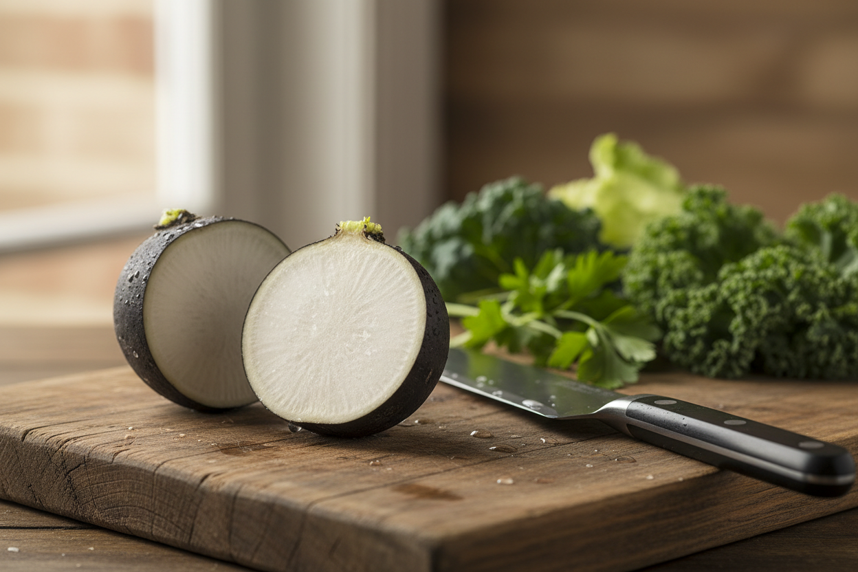 Radis noir : toutes les façons de le manger, cru ou cuit
