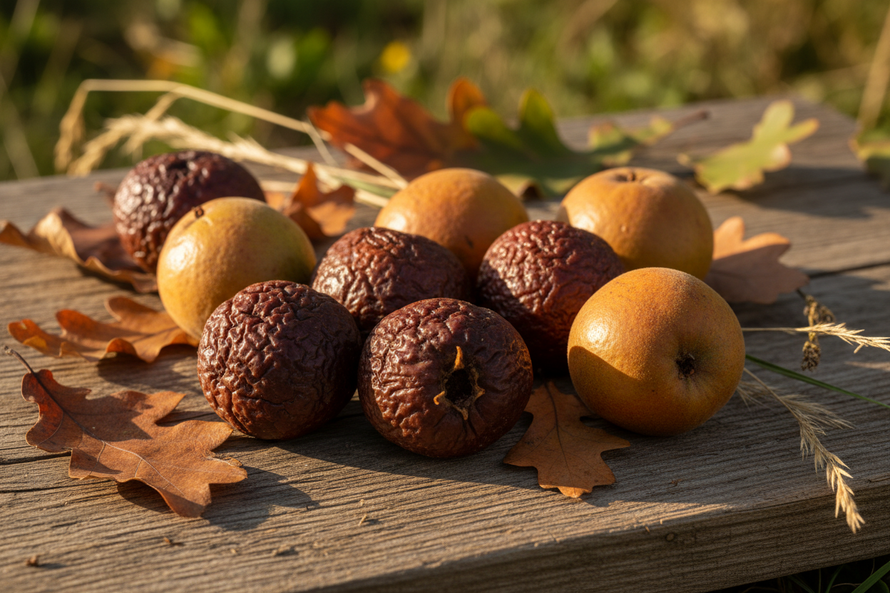 Nèfles : le fruit d’hiver oublié qui mérite votre attention