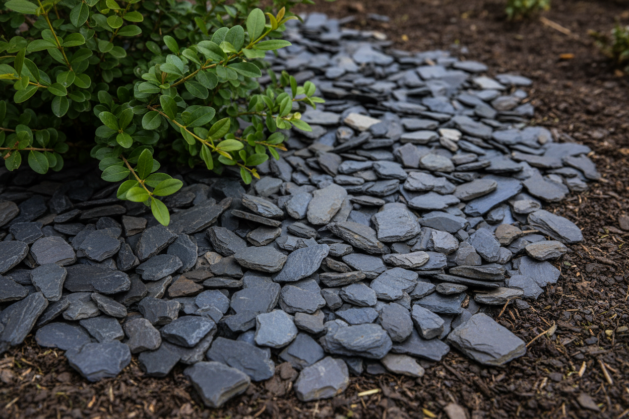 Paillage ardoise : avantages, pose et prix au m² en 2026